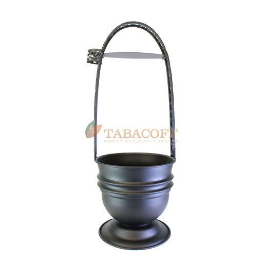 Корзина для вугілля кальяна Black
